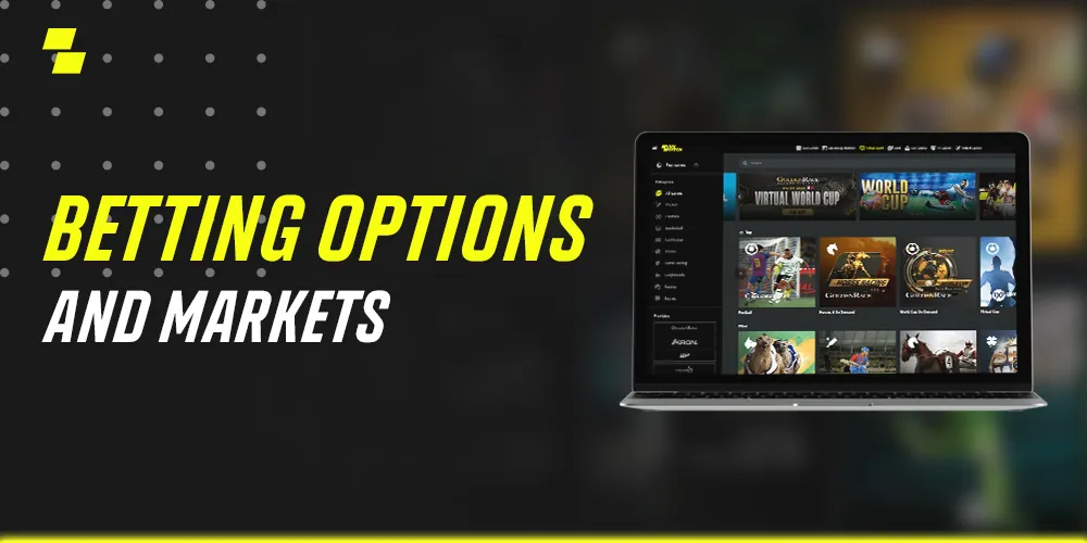 betting options and markets